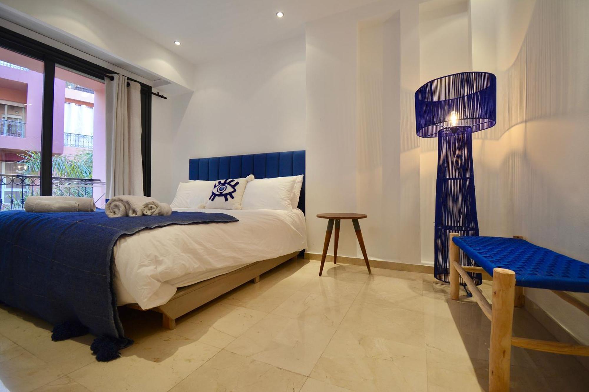 Appartamento M17-le Duplex-balcon-piscine-majorelle Marrakesh